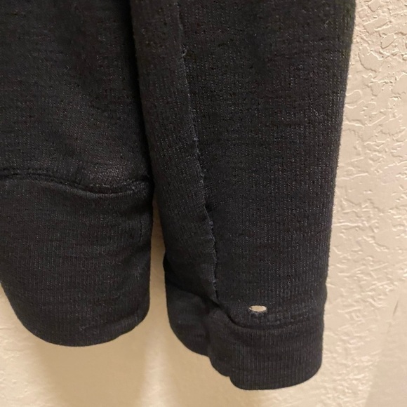 Monrow Black Lightweight Sweatshirt Size L (FLAWS) - Picture 8 of 12